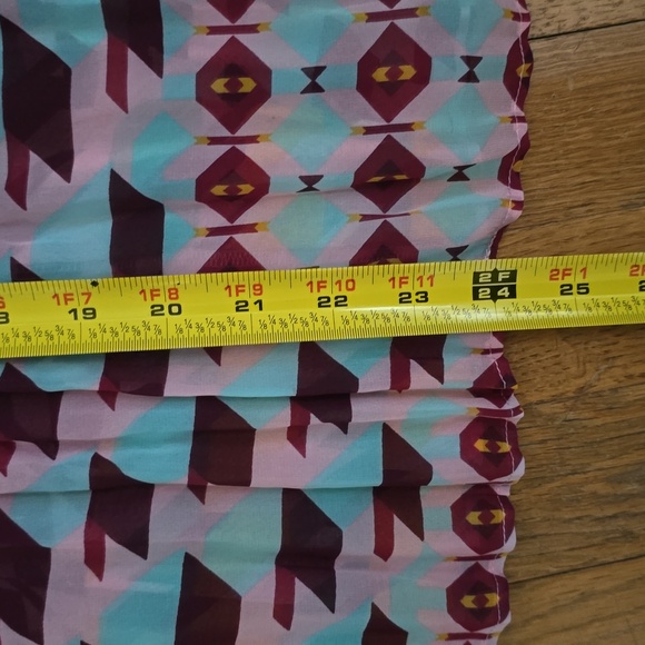 RYEGRASS BRAND WOMEN'S MULTI COLORED BLOUSE TOP SIZE LARGE - Picture 12 of 16